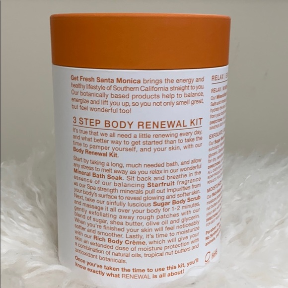 GET FRESH - 3 STEP BODY RENEWAL KIT /STARFRUIT - Picture 3 of 3